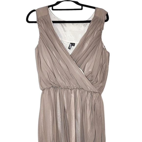 EMERGE short dress chiffon sleeveless formal dress size 10 - Picture 8 of 13